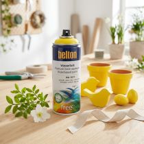 gjenstander Belton fri vannlakk gul høyglans spray raps gul 400ml