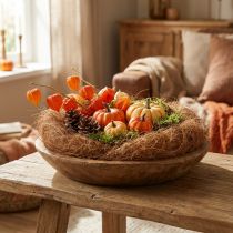 gjenstander Fyllmateriale for blomsteroppsatser, dekorative fibre, Palmyra palmefiber, vask 1 kg