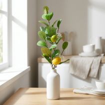 gjenstander Dekorativ sitrongren, blomster, frukt, kunstige middelhavsplanter, H68 cm