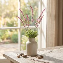 gjenstander Kunstige blomster, lavendel dekorasjon, knippe lavendel lilla 45cm 3 stk