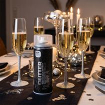 gjenstander Glitter Spray Sølv Montana Effekt Glitter Spray Spray Paint 400ml