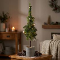 gjenstander Spissgran i potte kunstjuletre Ø12cm H70cm