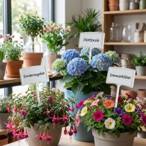 gjenstander Planteetikett for erstatning, 53 cm, vinklet, 10 stk.
