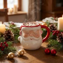 gjenstander Julekopp julenissekopp jul H10,5cm