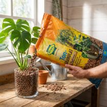 gjenstander Frux Leirgranulat Hydroton Ekspandert Leirplantegranulat 18l