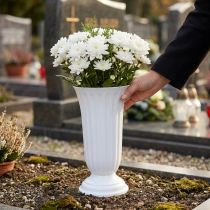 gjenstander Lilia vase hvit Ø20cm 1 stk
