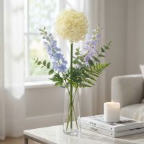 gjenstander Kunstig Allium Kremhvit prydløk Ø18cm L90cm