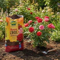 gjenstander Frux Rose Soil Spesialjord for roser med naturlig leire 18l