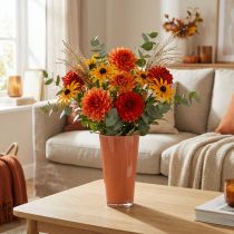 gjenstander Vase blomstervase dekorativ vase Fizzy Siena Ø13,5 cm H20 cm