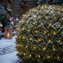 gjenstander LED-lysnett 384 varmhvit 3m x 3m for utendørs bruk
