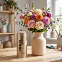 gjenstander Spraymaling, lakkspray, beige Montana Gold Latte Matt, 400ml
