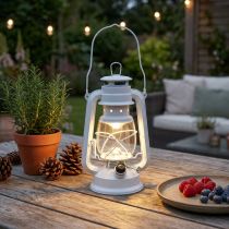 gjenstander LED-lanterne dimbar varmhvit 24,5cm med 15 lamper