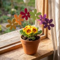 gjenstander Vårdekorasjon blomsterplugger treblomst 30,5cm 18 stk