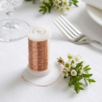 gjenstander Myrtetråd kobber 0,30 mm 100 g hobbytråd blomsterdekorasjon