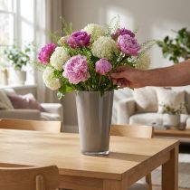 gjenstander Vase "Fizzy" platinagrå Ø20cm H35cm 1 stk