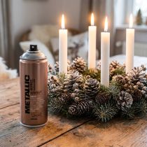 gjenstander Maling spray sølv maling metallic effekt sølv spray akryl maling 400ml
