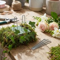 gjenstander Ivy Pins 80mm Galvaniserte Florist Pins 400g