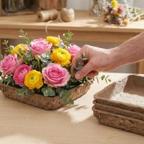 gjenstander Oasis Biolit Basic Blomsterskum 13x13x2cm 12-delers sett Blomsterdekorasjon DIY