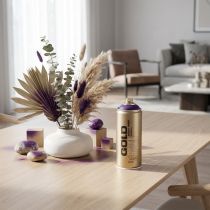 gjenstander Montana gulllilla spraymaling, 400 ml