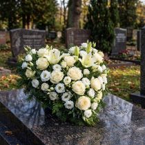 gjenstander Blomsterskumhjerte stort vått blomsterskum grønt 48 cm 2 stk