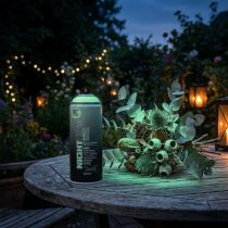 gjenstander Fluorescerende malingssprayboks Nightglow Green 400ml