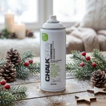 gjenstander Merkespray, spraykritt, hvit matt, Montana 400ml