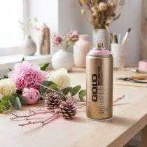 gjenstander Farge spraymaling rosa litchi spraymaling Montana Gold 400ml