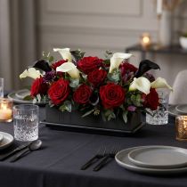 gjenstander OASIS® Black Table Deco Medi Floral Foam 4 stk