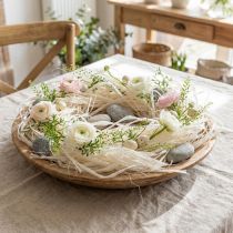 gjenstander Plantebaserte naturfibre skjelettbånd naturlig bånddekorasjon 180g
