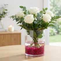 gjenstander Dekorsteiner 9mm - 13mm fuchsia 2kg