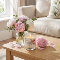gjenstander Duftlys i glass Peony Peony Blush Ø7,5cm H8,5cm