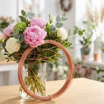 gjenstander Fleksibel dekorativ tråd for håndverk og blomsterdekorasjon, laget av aluminium
