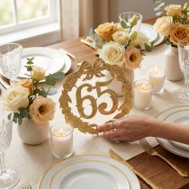gjenstander Jubileumsnummer 65 i gull