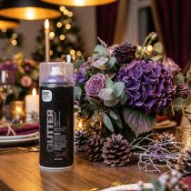 gjenstander Glitter Spray Lilla Montana Effekt Glitter Spray Ametyst 400ml