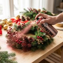 gjenstander Akrylspray metallisk rød Montana Cans effektspray 400ml