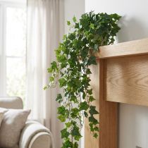 gjenstander Dekorativ kunstig eføy vinranke for naturlig interiørdesign 183cm
