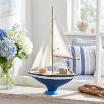 gjenstander Seilbåtdekorasjon for unik karakter og maritim sjarm i hjemmet 54 cm