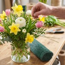 gjenstander Plugg-tråd grønn håndverkstråd blomsterbutikktråd Ø0,4mm 13cm 1kg