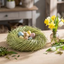gjenstander Dekorativ raffia for å lage naturlig raffia raffia lime 200g