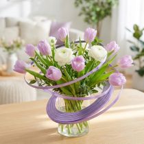 gjenstander Aluminiums flattråd, lavendel, 5 mm, 10 m, dekorativ tråd, hobbytråd