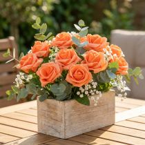 gjenstander Skumrose Ø4,5cm Oransje 36 stk