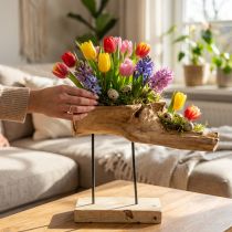 gjenstander Roteskål på stativet naturlig H38cm