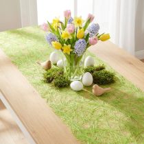 gjenstander Deco fleece Sizoweb bordløper eplegrønn 30cm 5m