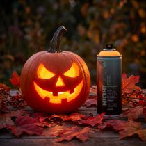gjenstander Fluorescerende sprayboks Nightglow Orange 400ml