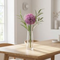 gjenstander Kunstig Allium-blomst, prydløk, elegant romdekorasjon, 90 cm