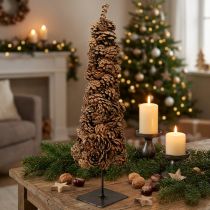 gjenstander Juletrefekorasjon til julekjegle, naturlig 14×50 cm