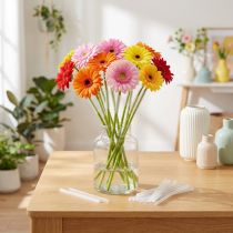 gjenstander Gerbera krympeslange 17 mm - Beskyttelse og støtte for gerberaer, sett med 1000 deler
