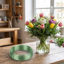 gjenstander Dekorativ aluminiumstråd for blomsterkreasjoner og håndverksideer