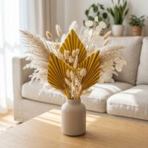 gjenstander Palmspear mini gul 100 stk