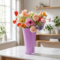 gjenstander Vase "Fizzy" Ø20cm H35cm Lilla 1 stk